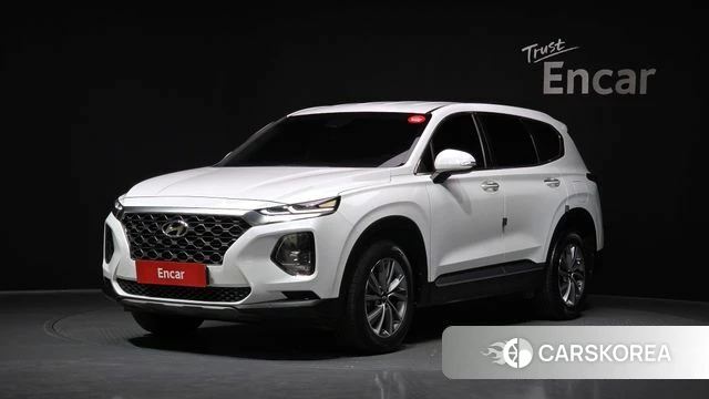 Hyundai Santa Fe TM 2019 Белый из Кореи
