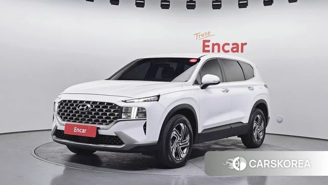 Hyundai The New Santa Fe 2021 Белый из Кореи
