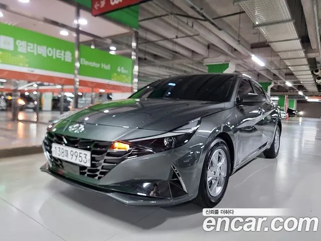 Hyundai Avante (CN7) 2021 Серый из Кореи