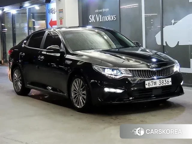 Kia The New K5 2nd generation 2018 Черный из Кореи