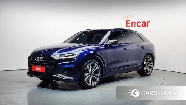 Audi Q8 (4M) 2023 Синий из Кореи