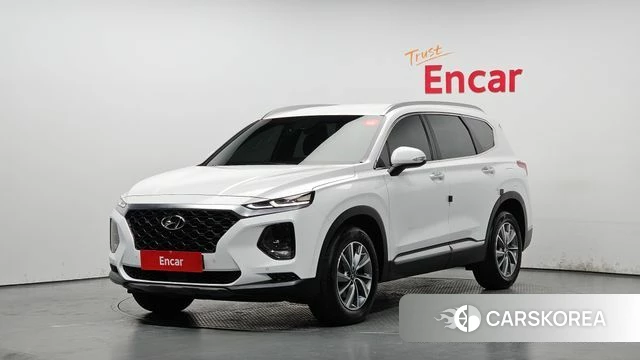 Hyundai Santa Fe TM 2020 Белый из Кореи