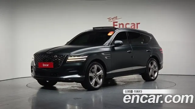 Genesis GV80 2023 Темно-зеленый из Кореи