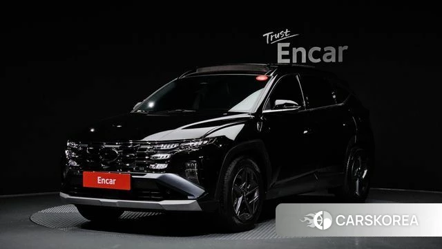 Hyundai The New Tucson (NX4) 2024 Черный из Кореи
