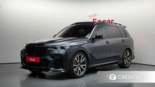 BMW X7 (G07) 2021 Серый из Кореи