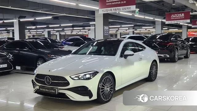 Mercedes-Benz CLE-Class C236 2025 Белый из Кореи