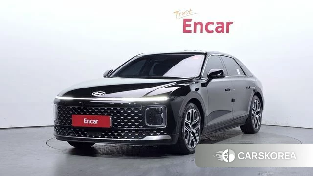 Hyundai Grandeur (GN7) 2023 Черный из Кореи