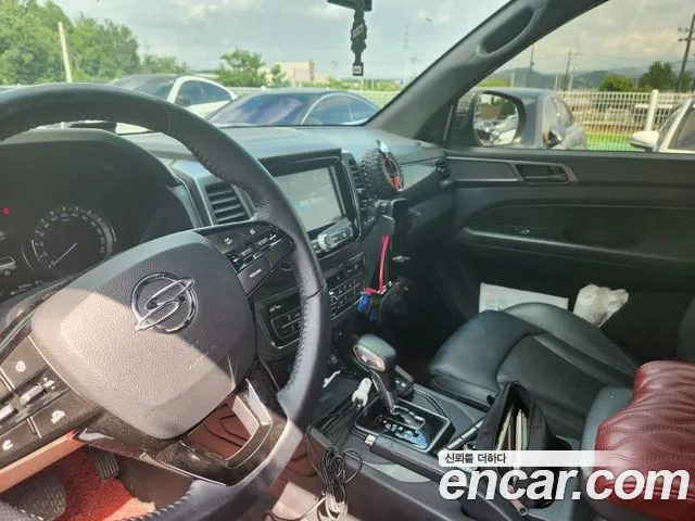 Ssangyong The New Rexton Sports Cannes 2021 Синий нефрит из Кореи