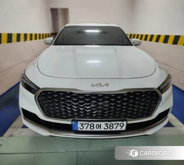 Kia The New K9 2nd generation 2021 Белый из Кореи