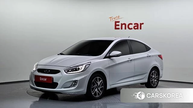 Hyundai Accent (New type) 2018 Белый из Кореи
