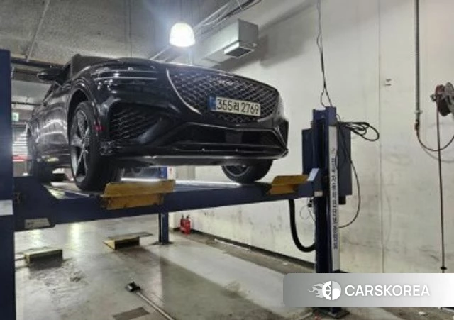 Genesis GV70 2022 Черный из Кореи