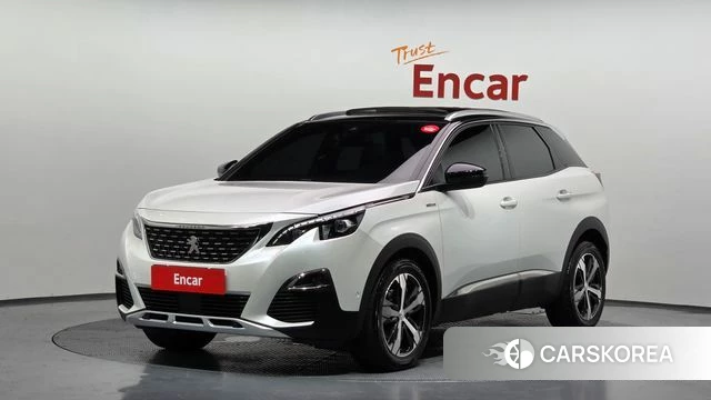 Peugeot 3008 second generation 2020 Белый из Кореи