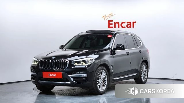 BMW X3 (G01) 2020 Черный из Кореи