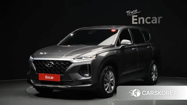 Hyundai Santa Fe TM 2018 Серый из Кореи