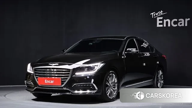 Genesis G80 2018 Черный из Кореи