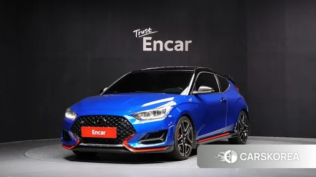 Hyundai Veloster (JS) 2019 Синий из Кореи