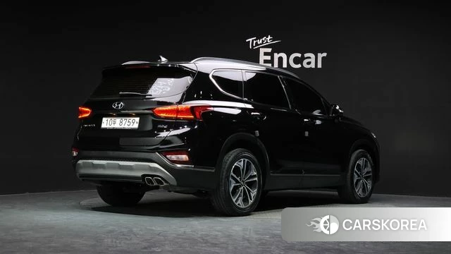 Hyundai Santa Fe TM 2018 Черный из Кореи