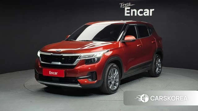 Kia Seltos 2020 Красный из Кореи
