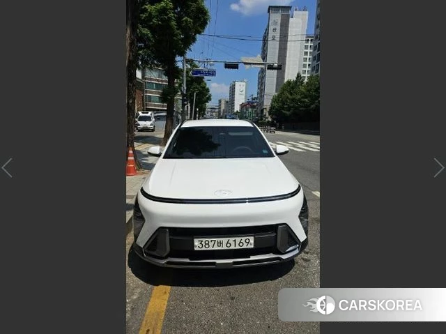 Hyundai Kona Hybrid (SX2) 2023 Белый из Кореи