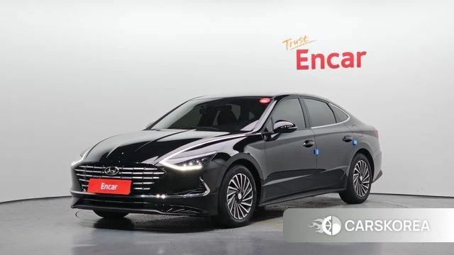 Hyundai Sonata Hybrid (DN8) 2023 Черный из Кореи