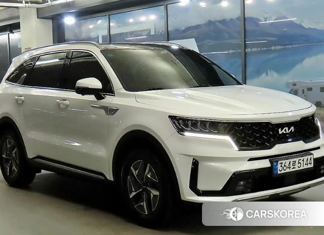 Kia Sorento 4th Generation 2022 Белый из Кореи