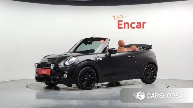 Mini Cooper S Convertible 2021 Черный из Кореи