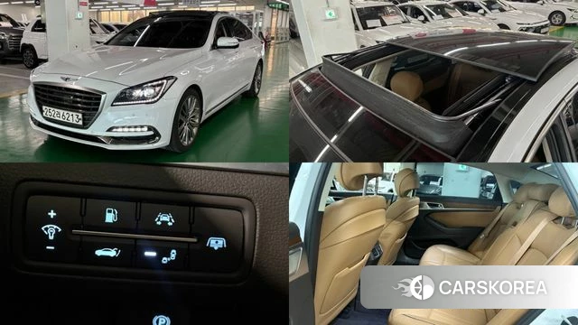 Genesis G80 2019 Белый из Кореи