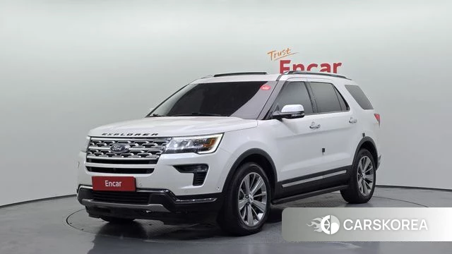 Ford Explorer 2018 Белый из Кореи