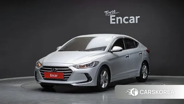 Hyundai Avante AD 2018 Серебряный из Кореи