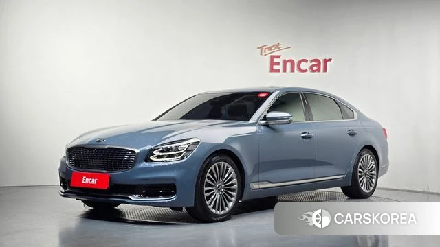 Kia More K9 2018 Светло-серебряный цвет из Кореи