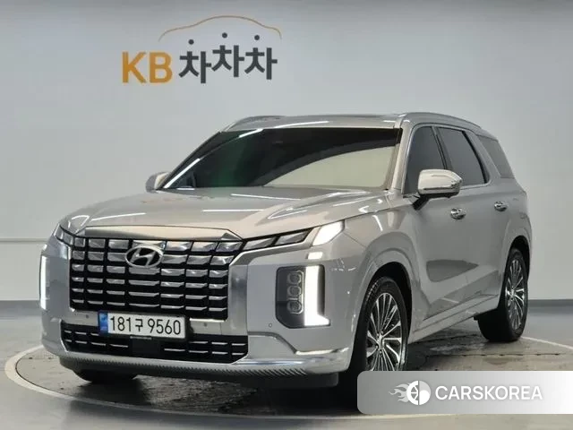Hyundai The New Palisade 2023 Серебристо-серый из Кореи
