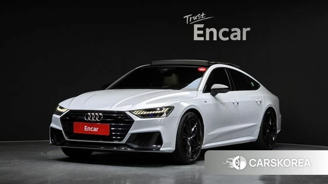 Audi A7 (4K) 2020 Белый из Кореи