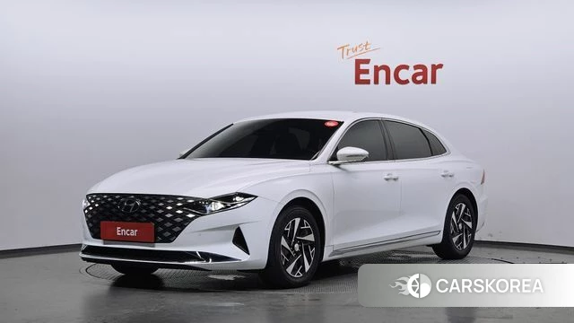 Hyundai The New Grandeur IG Hybrid 2021 Белый из Кореи