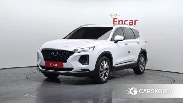 Hyundai Santa Fe TM 2020 Белый из Кореи