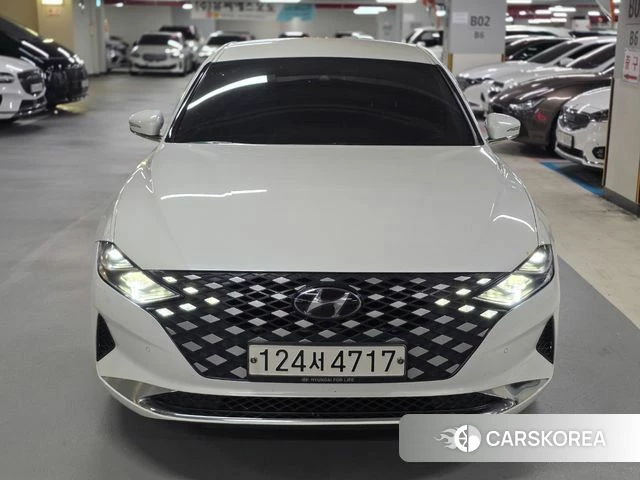 Hyundai The New Grandeur IG 2020 Белый из Кореи