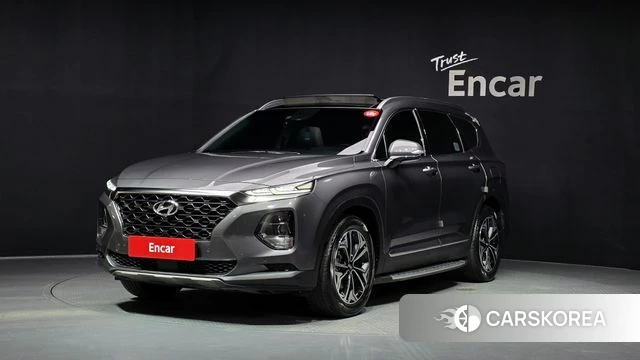 Hyundai Santa Fe TM 2018 Серый из Кореи