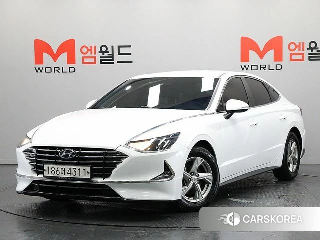 Hyundai Sonata (DN8) 2019 Белый из Кореи