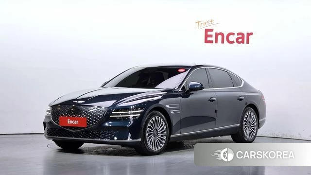 Genesis Electrified G80 (RG3) 2023 Синий из Кореи