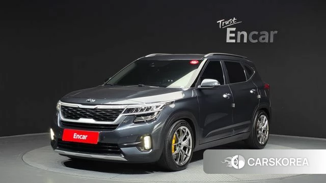 Kia Seltos 2019 Серый из Кореи