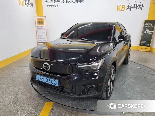 Volvo C40 Richards 2023 Черный из Кореи