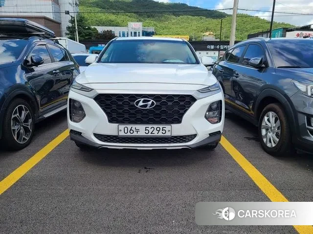 Hyundai Santa Fe TM 2018 Белый из Кореи