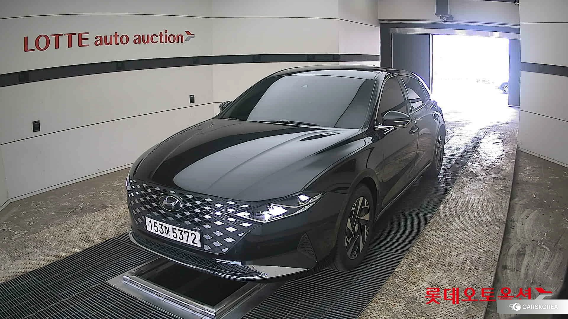 Hyundai Grandeur Hybrid 2021 Midnight Black из Кореи