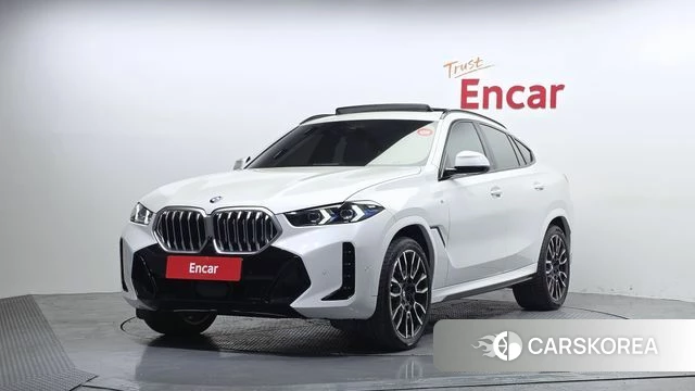 BMW X6 (G06) 2023 Белый из Кореи