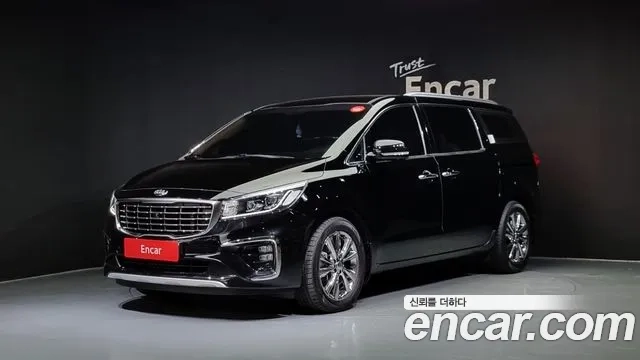 Kia The New Carnival 2020 Черный из Кореи