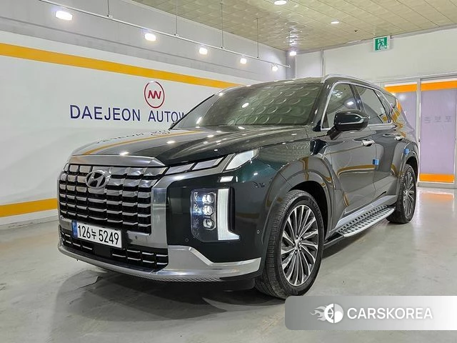 Hyundai The New Palisade 2022 Темно-зеленый из Кореи