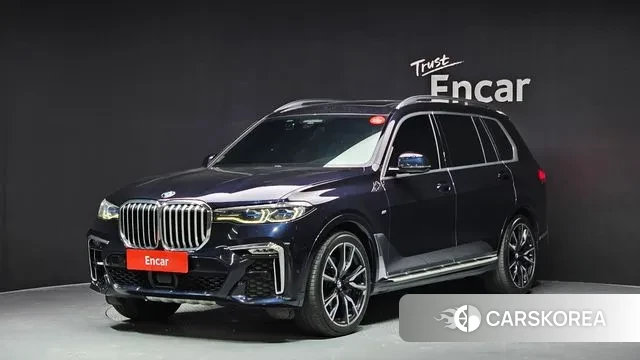 BMW X7 (G07) 2020 Синий из Кореи