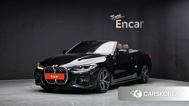 BMW 4 Series (G22) 2021 Черный из Кореи