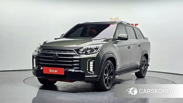 Ssangyong The New Rexton Sport 2022 Зеленый из Кореи