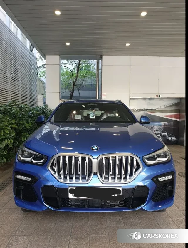 BMW X6 (G06) 2020 Синий из Кореи
