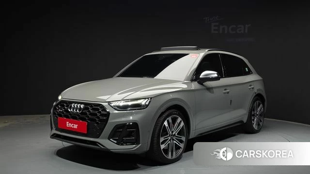 Audi SQ5 (FY) 2021 Серебристо-серый из Кореи